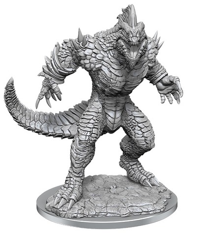 D&D Nolzurs Marvelous Miniatures: W21 Lizardfolk Render